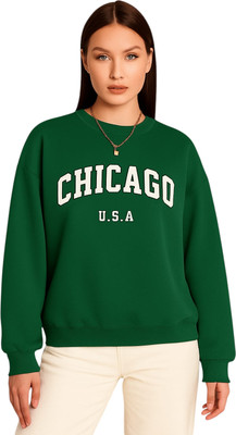 HouseOfCommon Full Sleeve Printed Women Sweatshirt