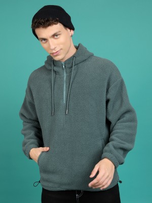 HIGHLANDER Full Sleeve Solid Men Sweatshirt