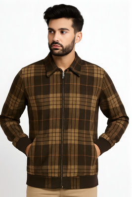 ParcelYard Full Sleeve Checkered Men Reversible Sweatshirt