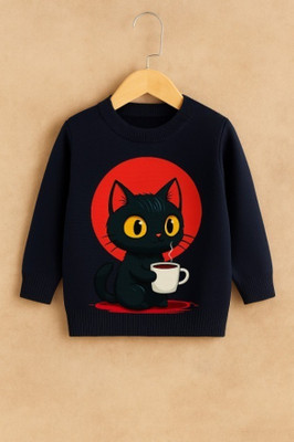 DOODEEKIDS Full Sleeve Printed Boys & Girls Sweatshirt