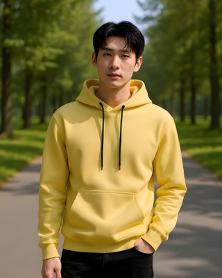 flyind Full Sleeve Solid Men Sweatshirt
