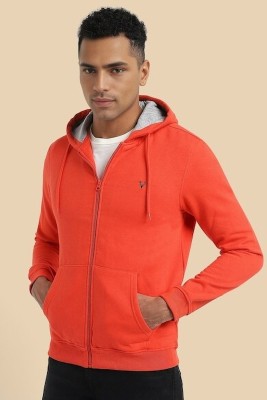 Allen Solly Full Sleeve Solid Men Sweatshirt