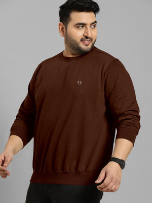 Triptee Full Sleeve Solid Men Sweatshirt