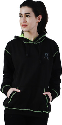 Chanda Khuba Full Sleeve Solid Women Sweatshirt
