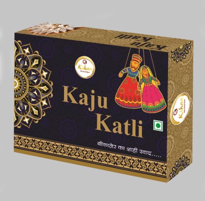 Kihaa Premium Indian Kaju Katli - Rich, Nutty, and Sweet Delight Box(500 g)