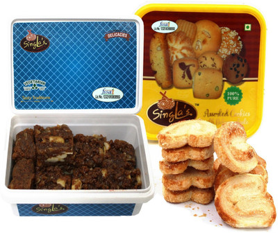singla's Dodha Burfi 250g and Little Heart 250g Combo pack of 2 Box(2 x 250 g)
