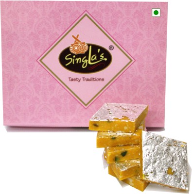 singla's KESAR KAJU KATRI 200 Gram Box(200 g)