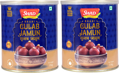 SWAD Shahi Gulab Jamun Tin(2 x 1 kg)
