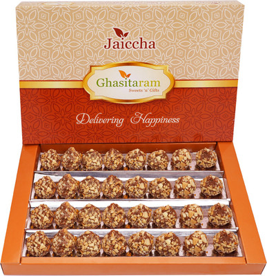 Ghasitaram Gifts Cashew Hazelnut Modaks 800 gms Box(800 g)