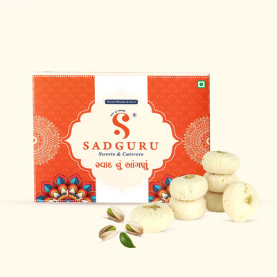 SWADNUANGANUSADGURU SADGURU SWEETS RAJWADI PEDA Box(500 g)