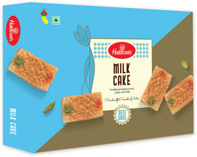 Haldiram's Milk Cake ( 400 g X 2 Boxes) Rs.670 Box(2 x 400 g)