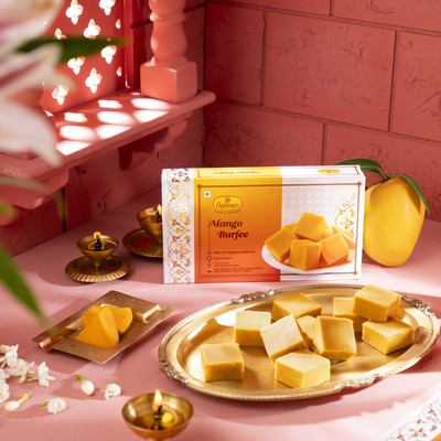 Haldiram's Nagpur Mango Burfee (Pack of 2) Box(2 x 250 g)