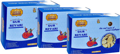 Shivam gur rewadi pack of 3 Box(3 x 400 g)