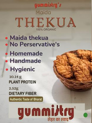 Yummistry Yummistrys Maida Thekua Bihari Traditional Sweet | Handmade Desi Ghee Cookie Pouch(250 g)