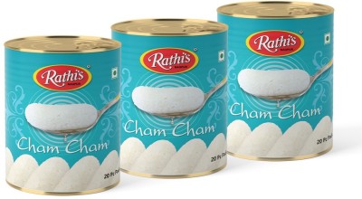 Rathi's Cham Cham Pack of 3 Tin(3 x 1000 g)