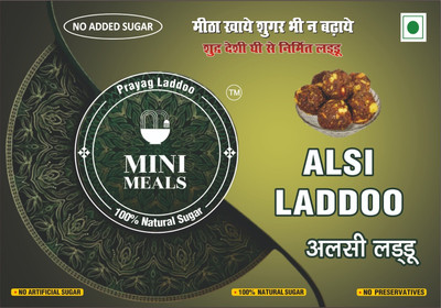 prayag laddoo Alsi Laddoo Home Made Desi Ghee Post Pregnancy Laddoo Box(250 g)