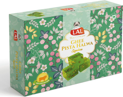 Lal GHEE PISTA HALWA SIGNATURE - Box(400 g)