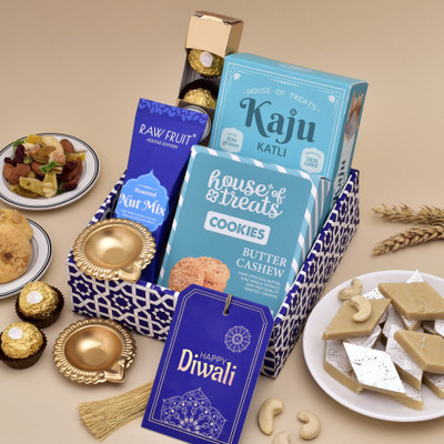 HyperFoods Diwali Bliss: Chocolate & Sweets Box(400 g)