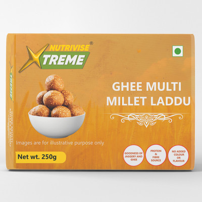 Nutrivise Xtreme Ghee Multi Millet Laddu Box(10 x 25 g)
