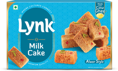 Lynk Milk Cake | 26 Quality Tested Milk | Best Milk Cake Sweets | Indian Mithai Box(200 g)