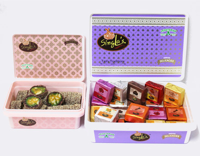 Singla Sweets Anjeer Cake 200g and Mix bite 400g Combo (600g) Box(2 x 300 g)