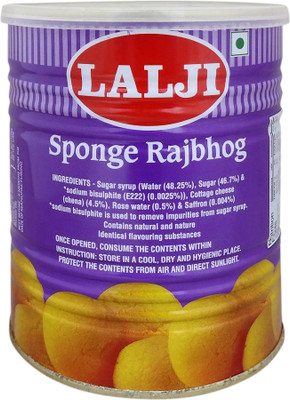 lalji Sponge Raj Bhog Tin(1000 g)