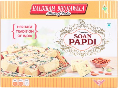 HALDIRAM BHUJIAWALA Premium Soan Papdi Box(500 g)