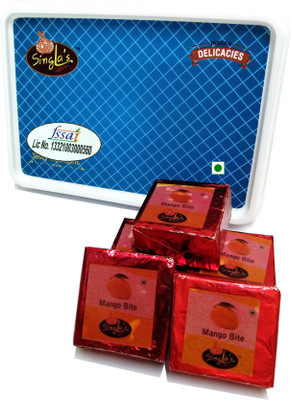Singla Sweets Mango Bite Burfi 200g Delicious Sweet Box(200 g)