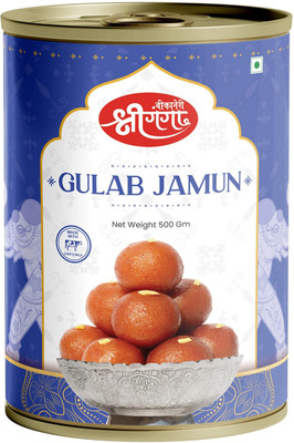 Bikaneri Shree Ganga Soft Gulabjamun 8 Pieces Tin(500 g)