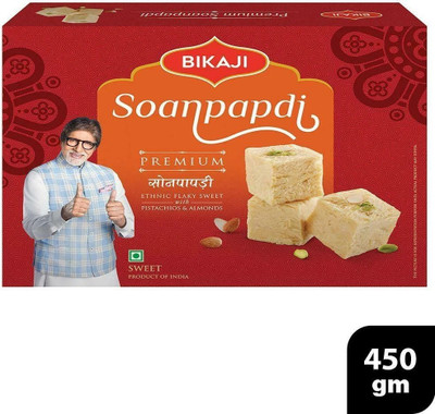 Bikaji Premium Soanpapdi, 450Gm Box(450 g)