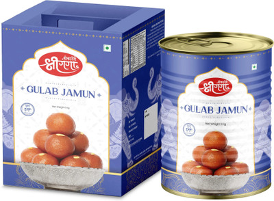 Bikaneri Shree Ganga Soft Gulabjamun 16 Pieces Tin(1 kg)