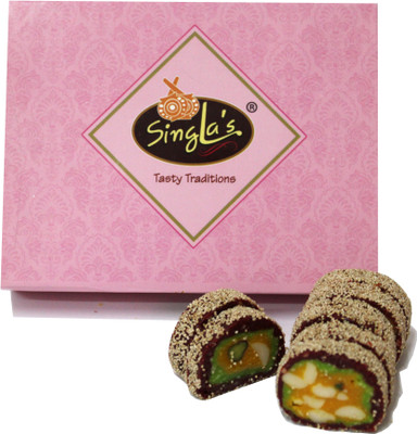 singla's Anjeer Cake 200g Indian Mithai Barfi sweet Box(200 g)