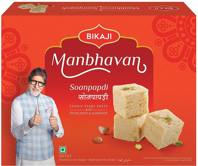 Bikaji Manbhavan Soanpapdi Box(445 g)
