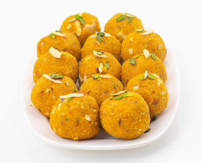 MaaMitahara Dana Methi Laddu No Sugar NoPreservatives In Jaggery Gudiya Shakkar Box(500 g)