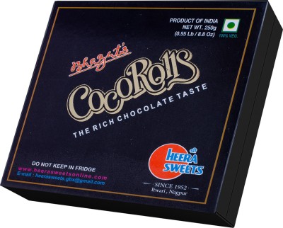 Bhagat's Heera Sweets CocoRolls with Rich Chocolate Taste Box(2 x 125 g)