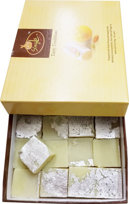 singla's Plain Burfi Delicious Barfi 400gms Box(400 g)