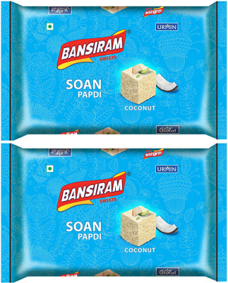 Bansiram Sweets Coconut Soan Papdi Box Box(2 x 250 g)