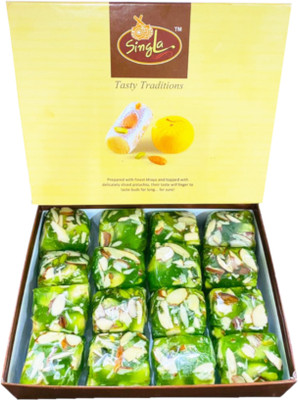 singla's Karachi Halwa 400gms Panjiri Dry fruit 400gms Combo pack of 2 Box(2 x 400 g)