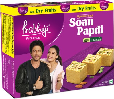 PRABHUJI PURE FOOD Soan Papdi Elaichi Box(400 g)