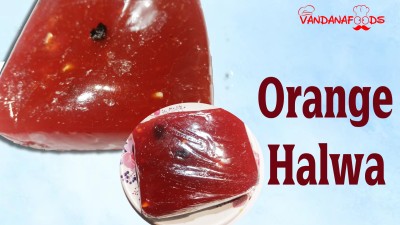 Vandana foods Orange Halwa Vacuum Pack(1 kg)