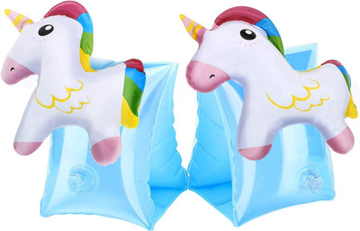 NYRWANA DELIVERING SMILES IN INIDA Inflatable kids Arm Bands Floatation Sleeves Water Wings Swimming Arm Floaters Inflatable Arm Floating Bands(Unicorn)