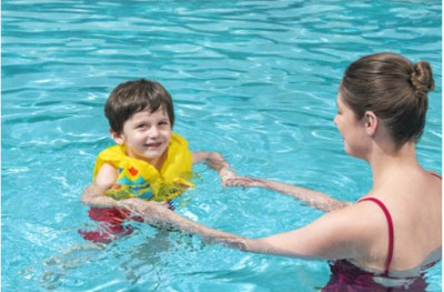 HornFlow Swim Vest Tropical Essential Swim Aid Swim Floatation Belt