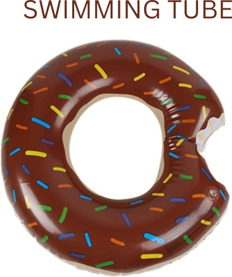 VENDICS Swim Ring Inflatable Pool Tube, Printed Inflatable Swim Ring Swim Floatation Belt Swim Floatation Belt