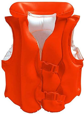 GREST Swim Vest Life Jacket, Inflatable Swimming Pool Floats for Kids Swim Floatation Belt