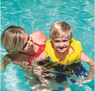 HornFlow Inflatable Life Jacket 41x30 cm Children Swim Floatation Belt