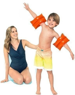 THE MORNING PLAY Swimming Inflatable Arm Bands Floats Swim Wings Swim Float Band for 6-12Year Swim Floatation Belt