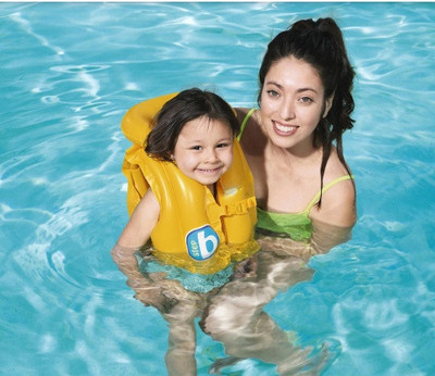 Intelligent Float (IND*57) Inflatable Swim Safe Kid Life Jacket (51x46cm) | Swim Floatation Belt