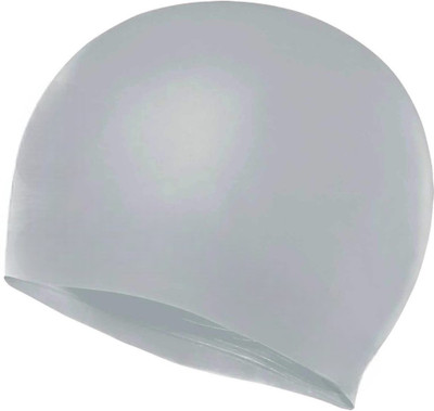 THE MORNING PLAY High Quality Silicone Swim Cap for Women Men Kids Swimming Cap(Pack of 1)