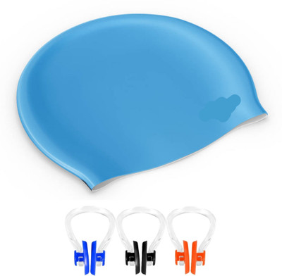 Swiming Silicon cap Swimming Cap(Pack of 1)
