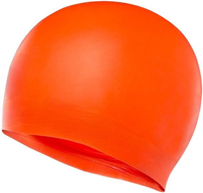 THE MORNING PLAY High Quality Silicone Swim Cap for Women Men Kids Swimming Cap(Pack of 1)